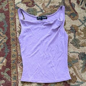 Women’s Betsey Johnson Lavender Tank Top Size P